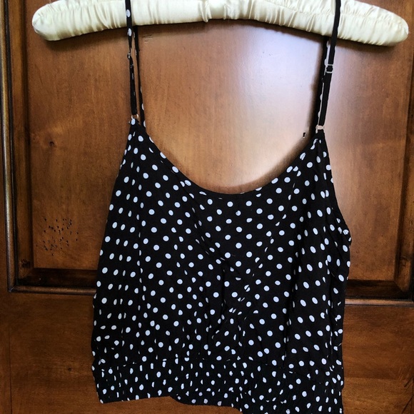Wet seal polka dot crop top - Picture 3 of 4